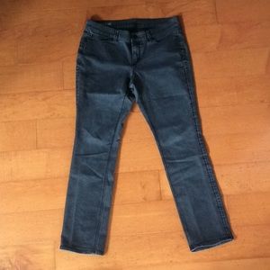 Ann Taylor Black Denim Jeans Modern Fit 12